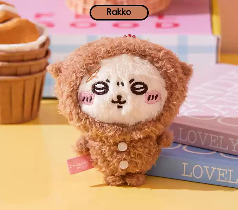 먼작귀 봉제 인형 키링 잠옷 모몽가 랏코 쿠리만쥬 치이카와 chiikawa