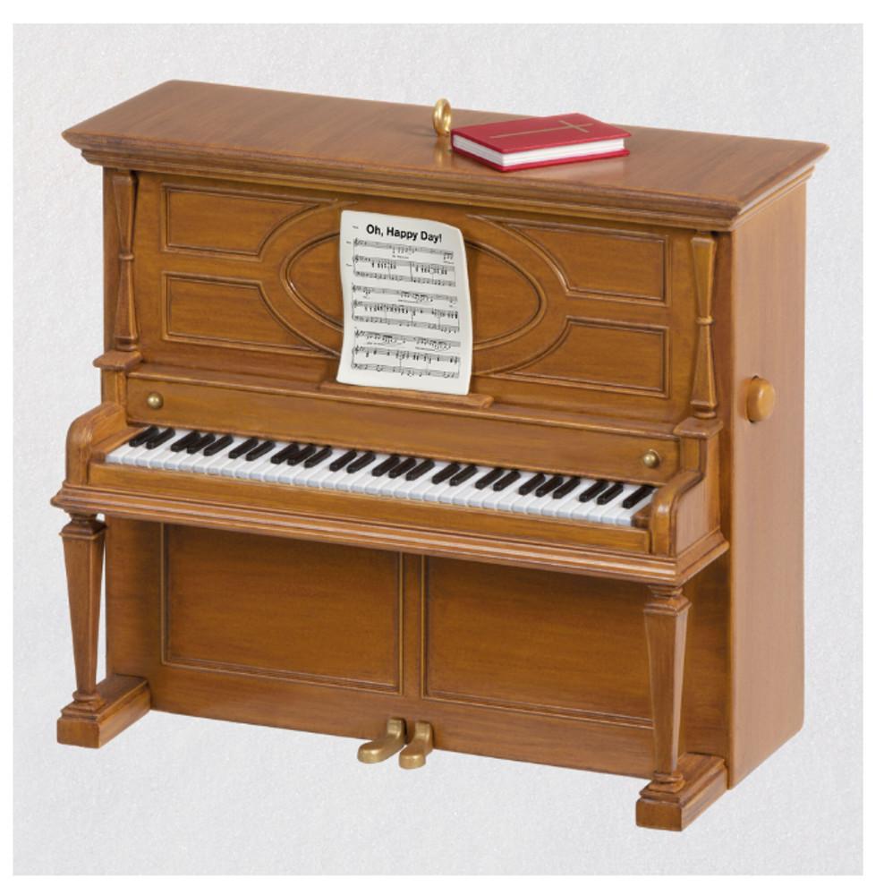 2021 홀마크 오 해피데이 피아노 뮤지컬 오너먼트 Oh Happy Day Piano Musical Ornament