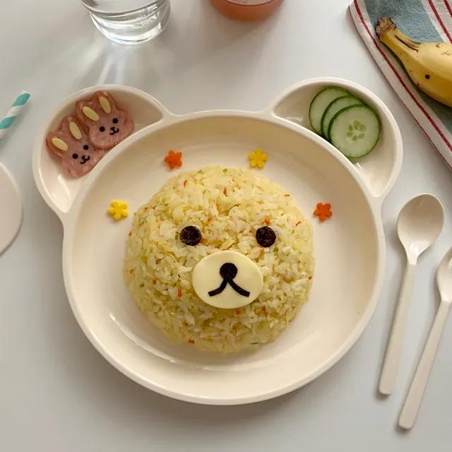 테디베어 데일리 식판 3color 다이어트 홈카페