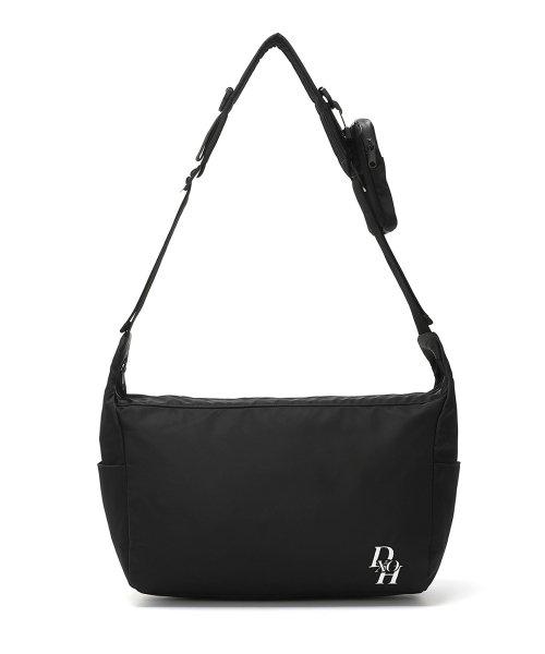 스택 로고 메신저 백 블랙