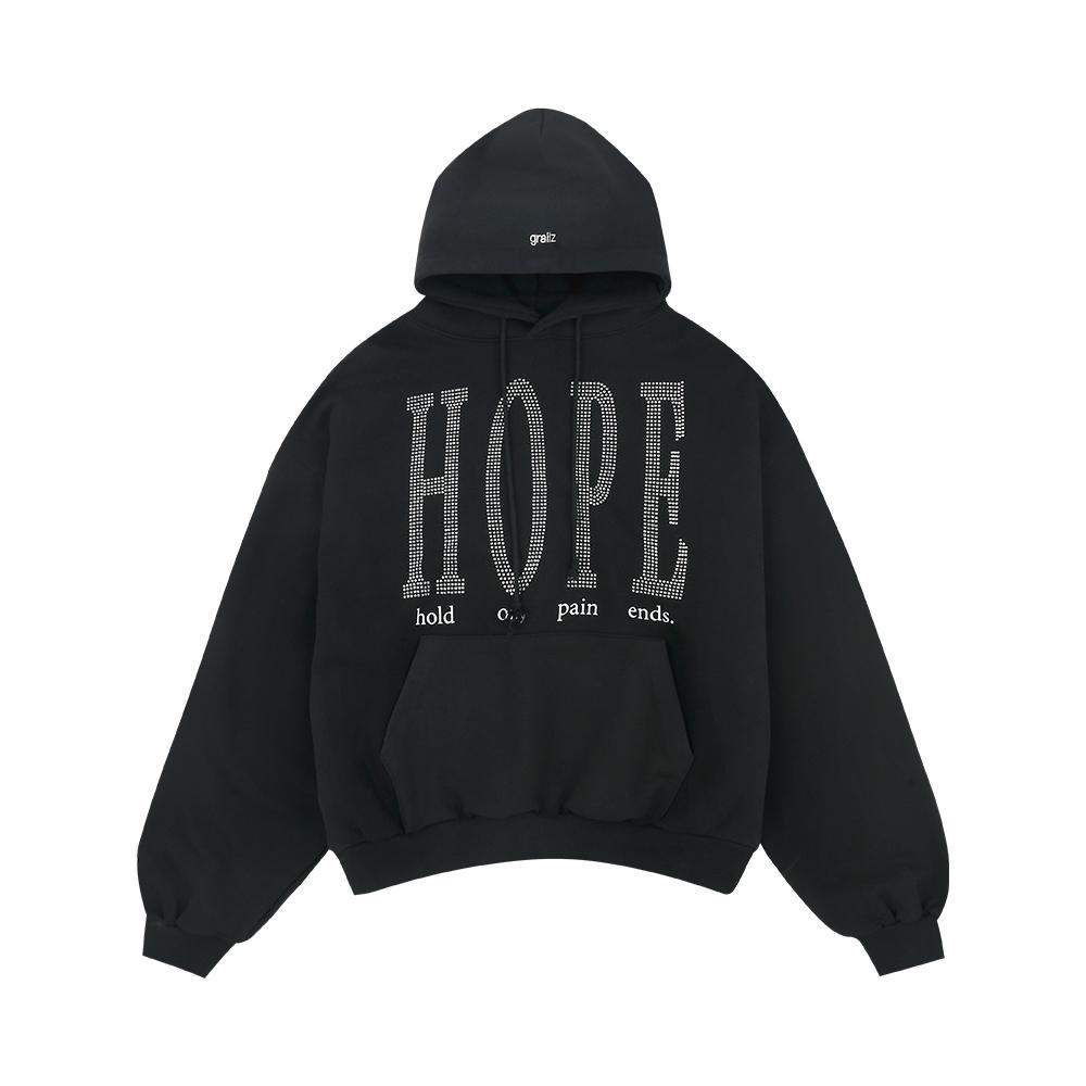 PAIN ENDS HOODIE [BLACK]