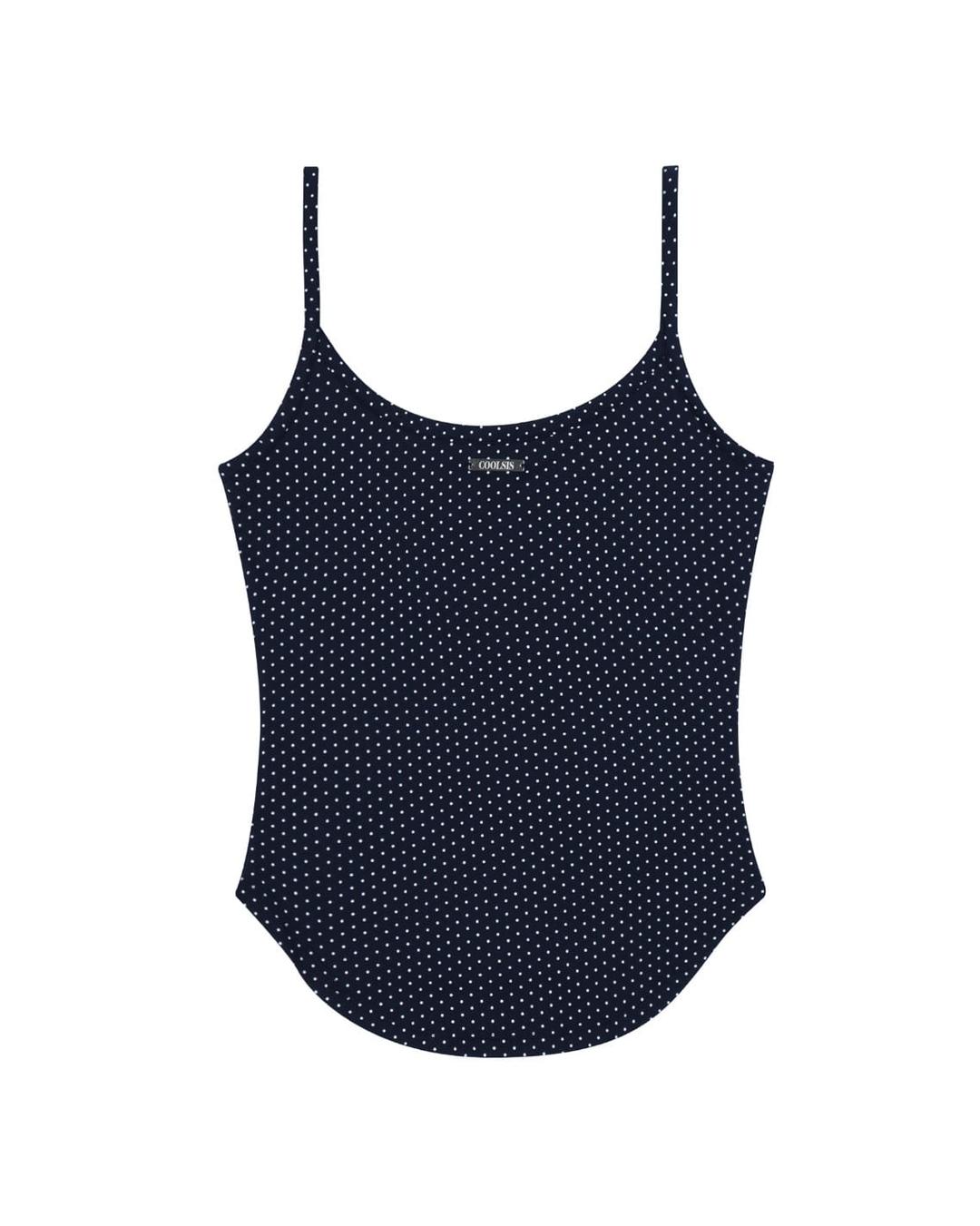 CS COOL BRA TOP-047 (NAVY DOT)