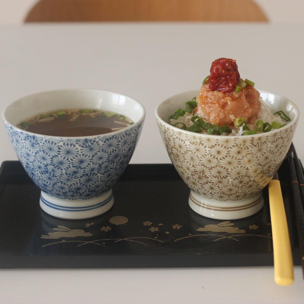 일본가정식 하사미 플라워 밥공기