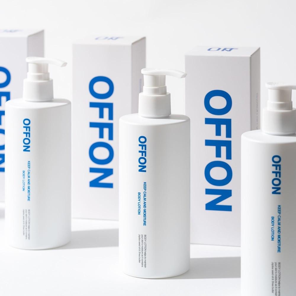 오프온 향좋은 고보습 바디로션(모공각화증 등드름 악건성 남자 끈적임없는 겨울 보습제)