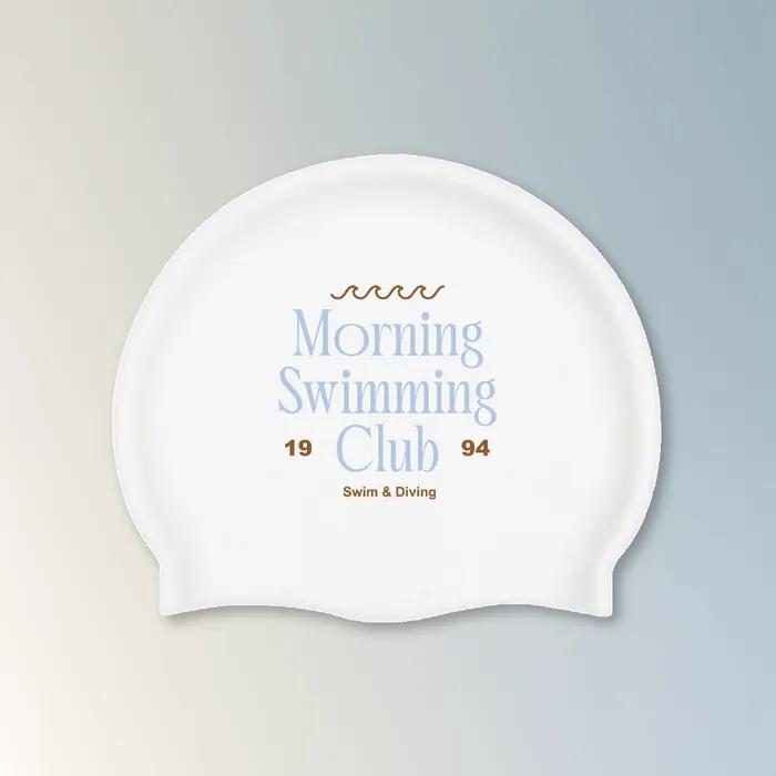 Morning swimming club Swimcap