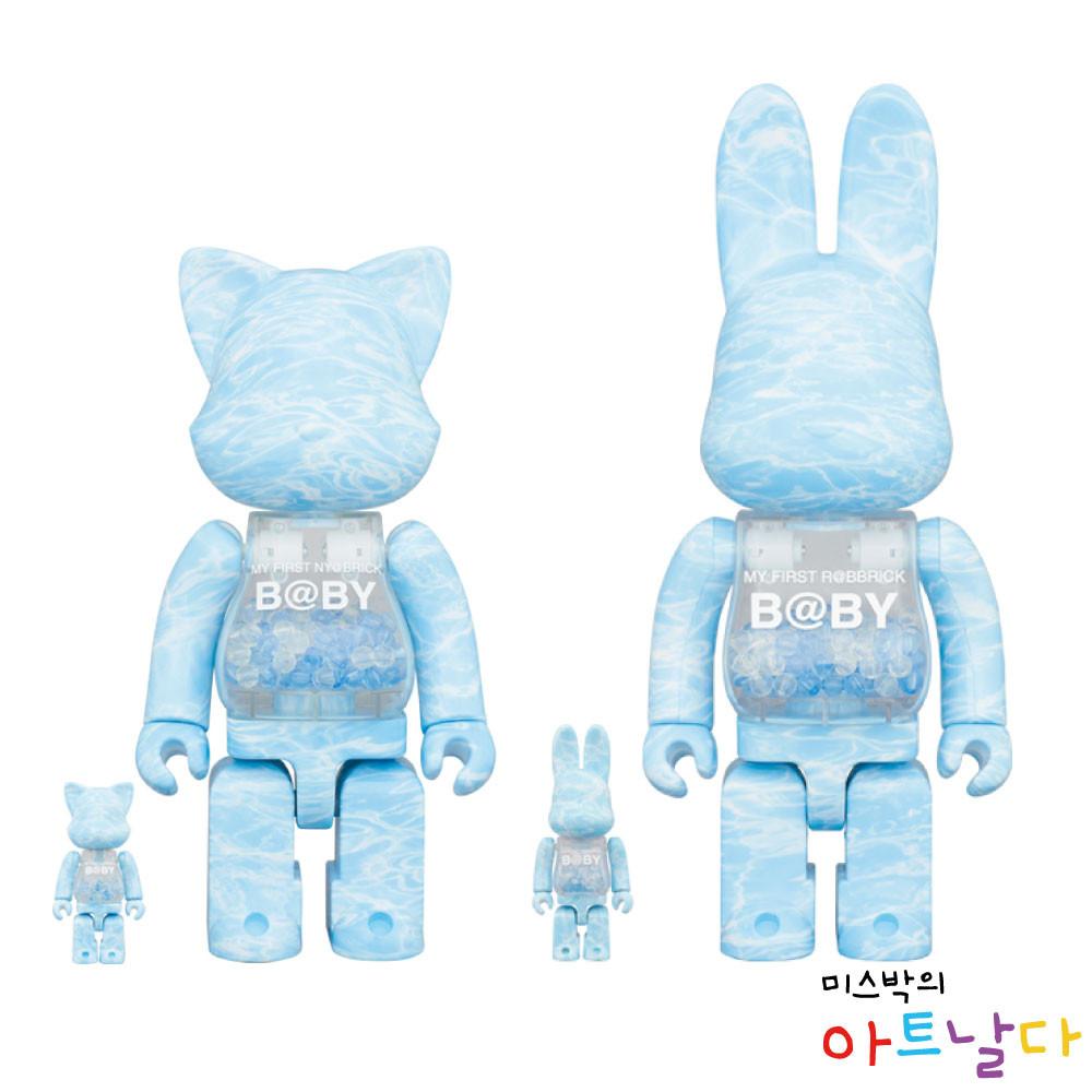 냐브릭 래브릭 마퍼 마이퍼스트 베이비 베어브릭 100%&400% BEARBRICK WATER CREST