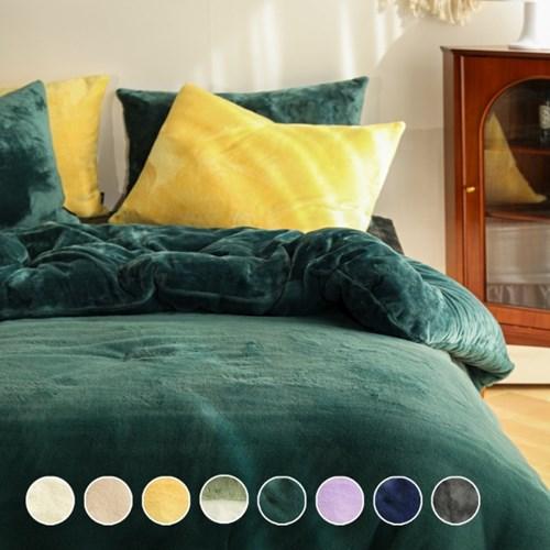 몽글몽글 10mm라셀 극세사 옥수수솜 겨울 차렵이불세트(SS/Q&K)