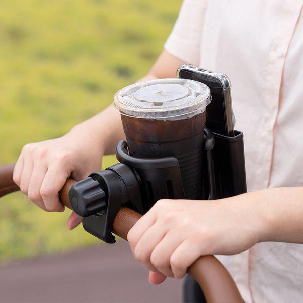 유모차 컵홀더 휴대폰 스마트폰 거치대 2in1