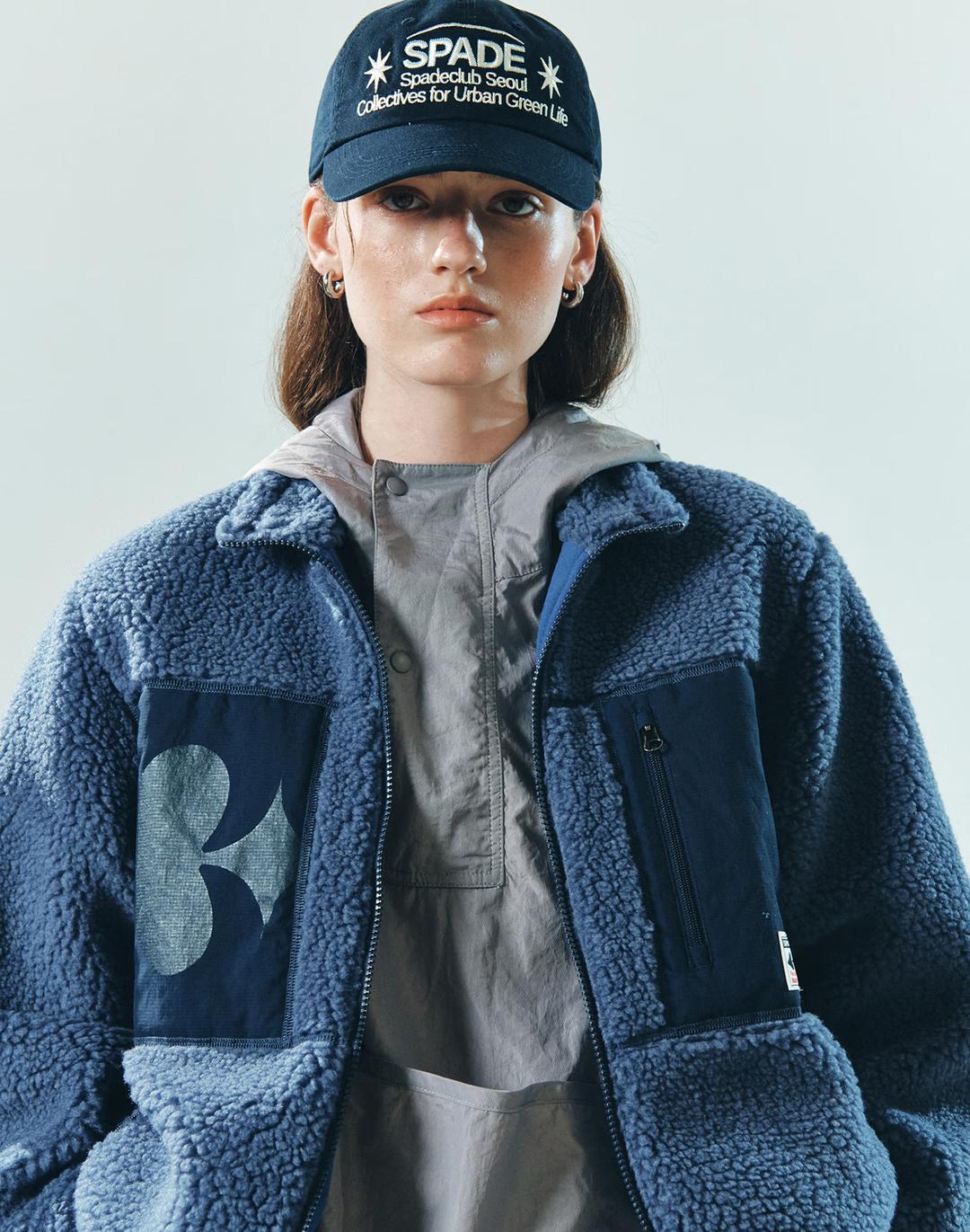 SCS Fleece Jacket - Navy 플리스 자켓