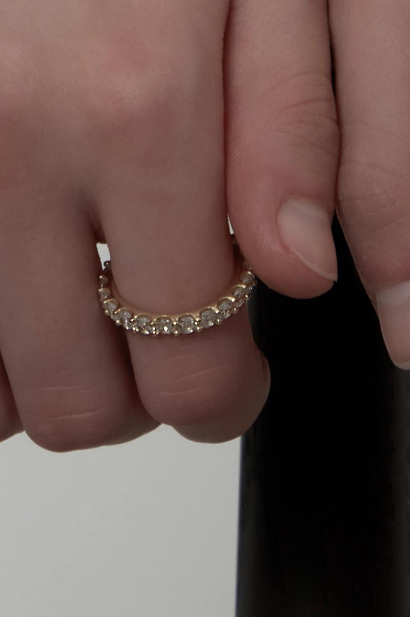 CELLMUTE - FANTASY LAYEERD LIGHT RING (14K GOLD)