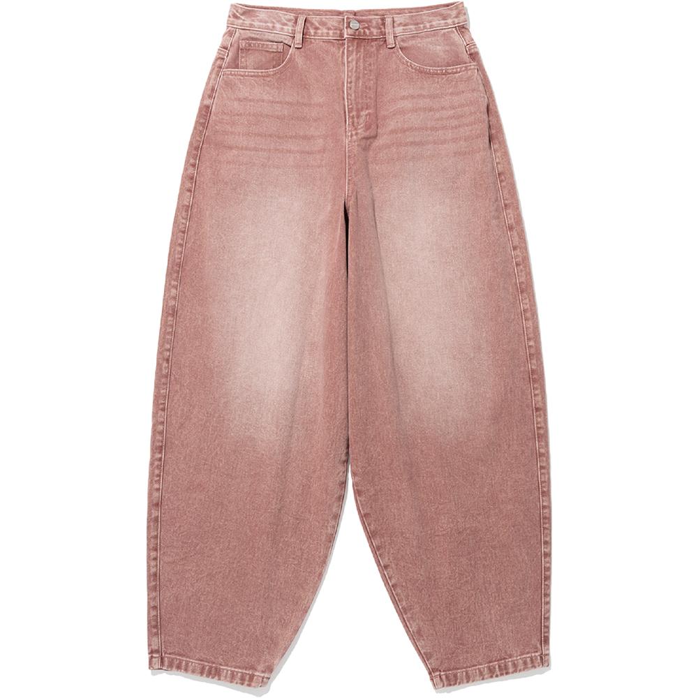 Extra Wide Balloon Pants - Pink