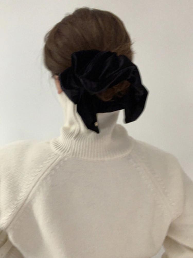 아미먼트 벨벳 빅 스크런치 (2type) amiment