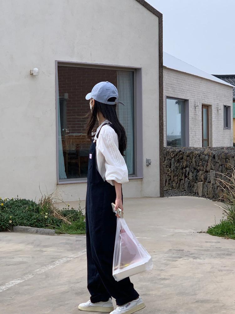 [딥어텀] 코튼 오버롤 팬츠 (2color)