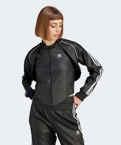아디다스(ADIDAS)  SST 트랙탑 - 블랙 / IJ5021 - 사이즈 & 후기 | 무신사