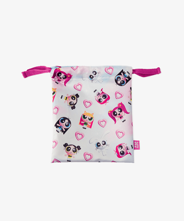 THE POWERPUFF GIRLS x NJ STRING POUCH