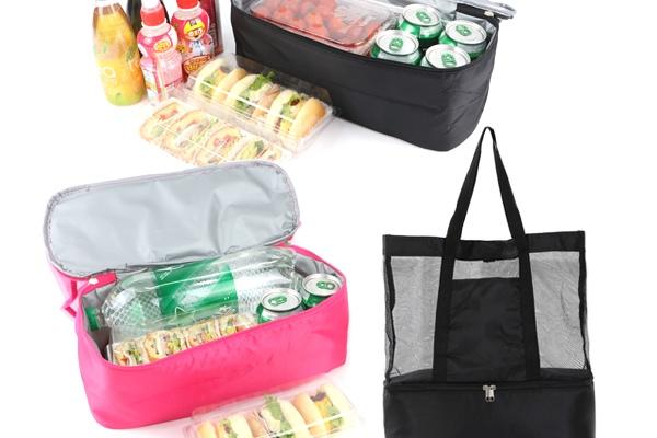 물놀이 할때 꼭 챙겨야할 가방 피크닉과 보냉백 일체형/소풍가방/냉장고 가방 4colors