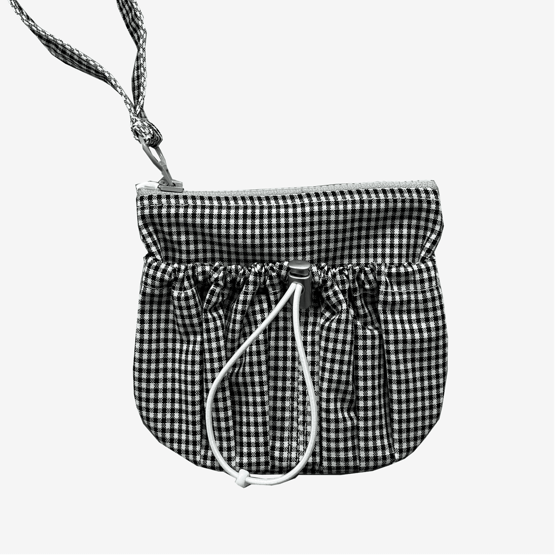 미니쉘 월렛_ 블랙체크