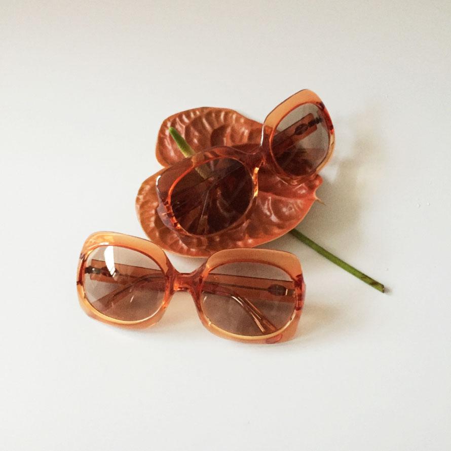 Autumn blod square sunglasses