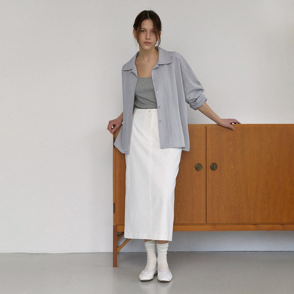 H-line cotton skirt (2color) 2차