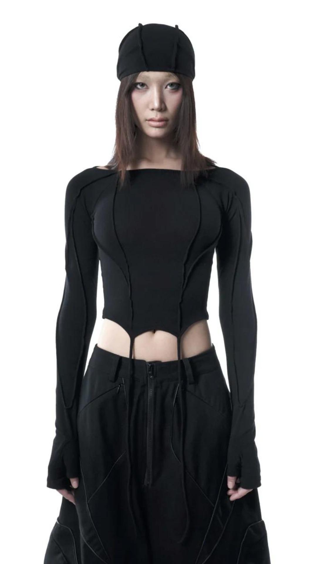 [ACCOX ACX] VIVIX TOP & HEADPIECE (dark)