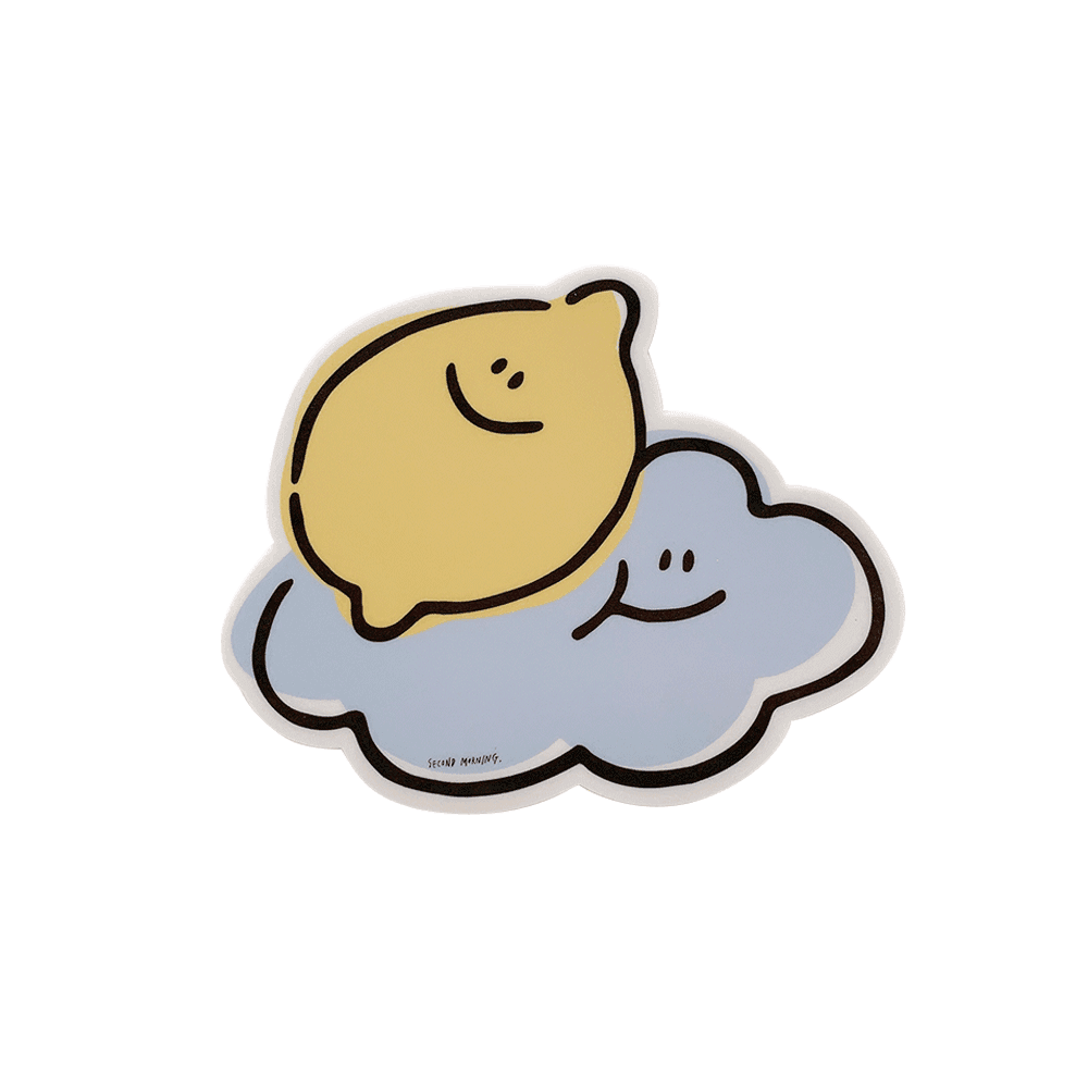 lemony & cloud 마우스패드