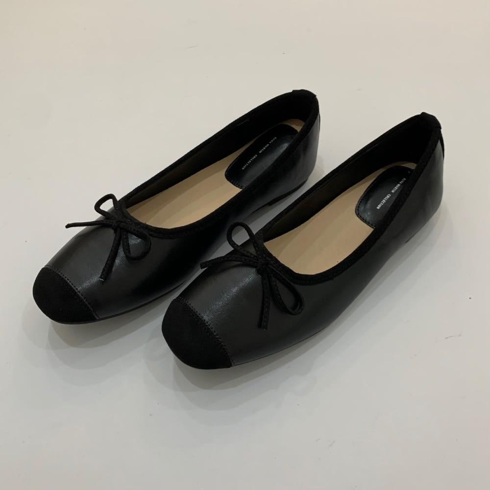 발편한 리본 플랫 슈즈 255 빅 사이즈