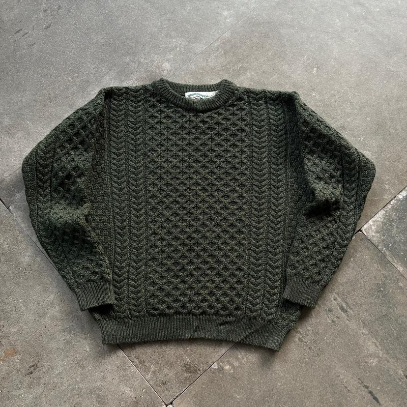 (103) Arancrafts Merino Wool Fisherman Sweater (MPswt.993)