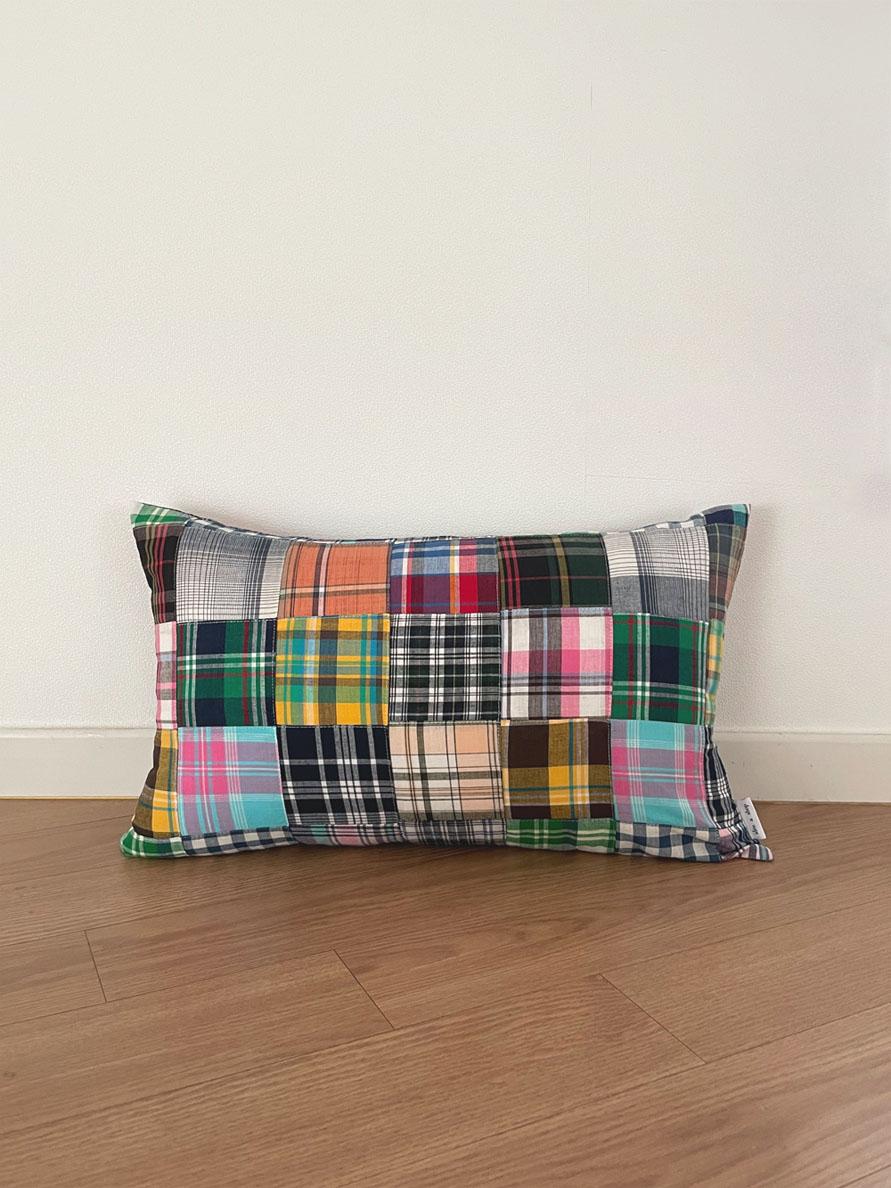 (B급) Patchwork Cushion / Yellow