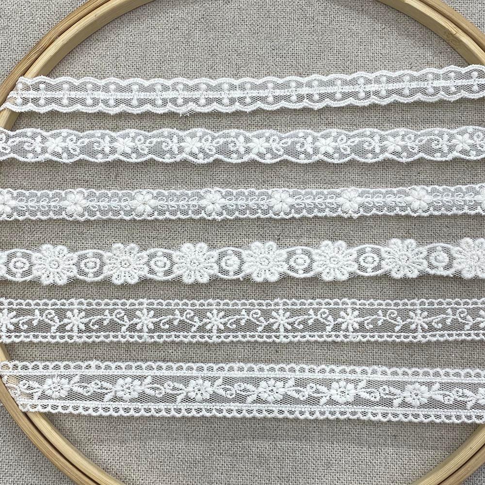 [1마] 생지 면 망사 레이스 리본 마스크 스트랩 부자재 (YL003)