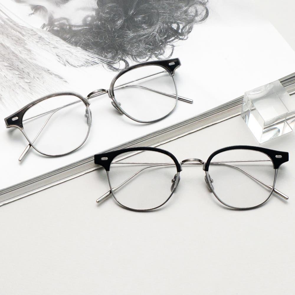 젠틀몬스터 안경 알리오 X 티타늄 하금테 블루라이트차단 남성 여성 공용