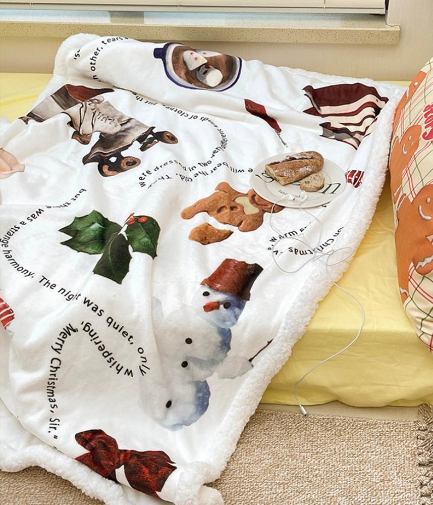 크리스마스 에디션 부드러운 블랭킷 담요