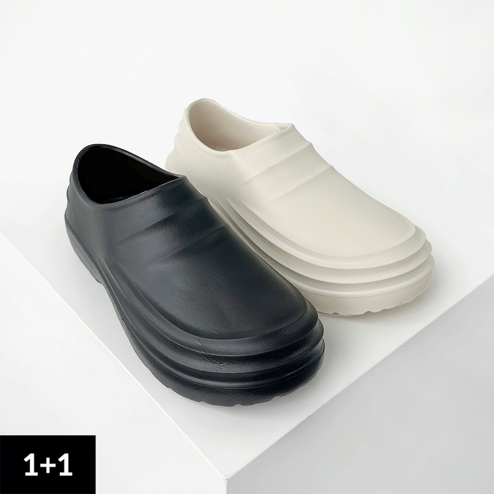 [1+1] DP 유퀴드 EVA 더블라인 키높이 커플클로그