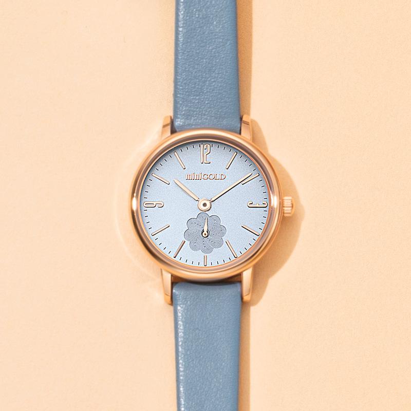 Shine Bloom Leather Watch BL