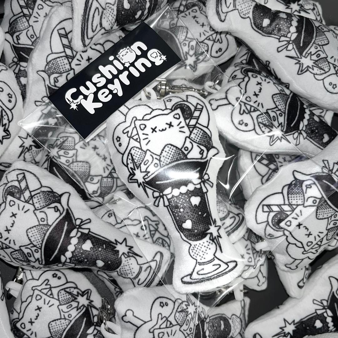 [geetruo] 폭신 디저트 쿠션 키링