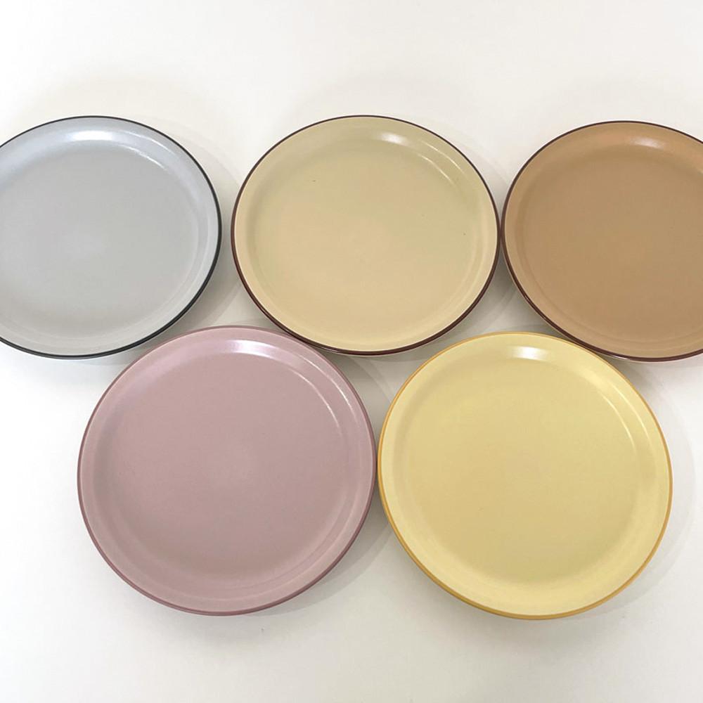 카네수즈 클라리스 카페 디저트 무광 접시 S