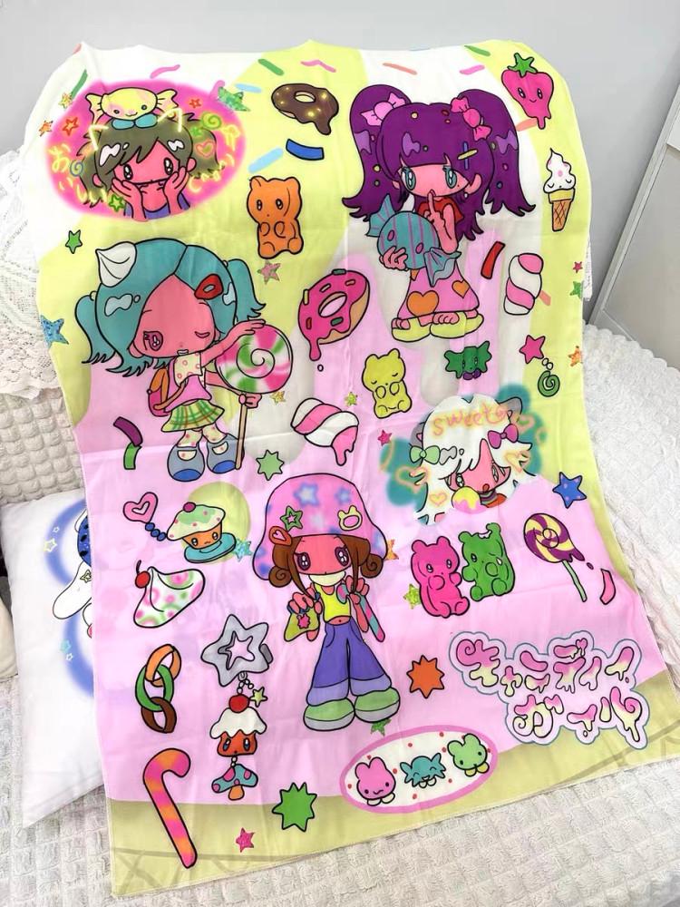[ ACCIO SHOP ] 캔디 걸즈 패브릭 포스터