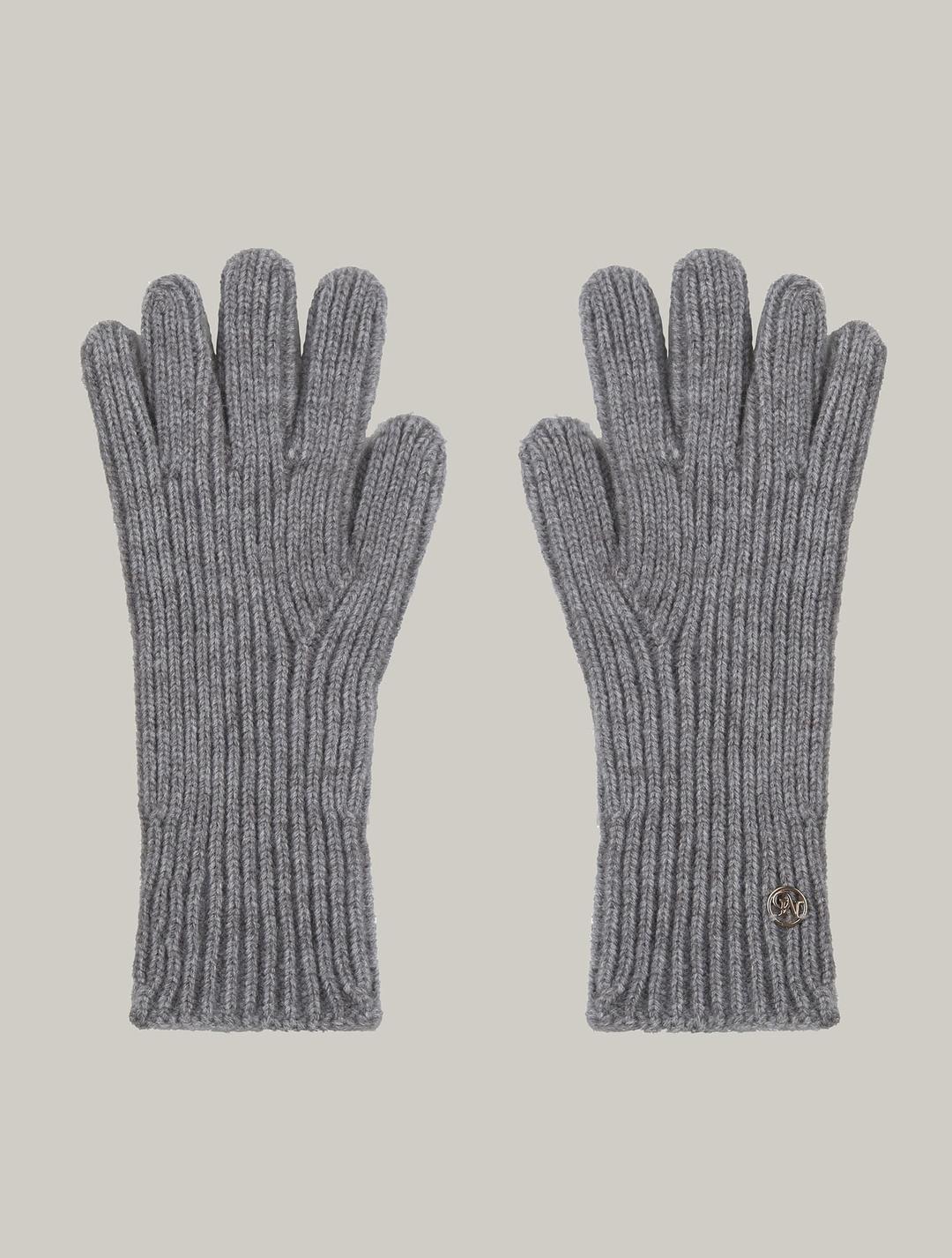 [12.17 예약발송] [선물포장] 울 터치 핑거홀 장갑 - 그레이