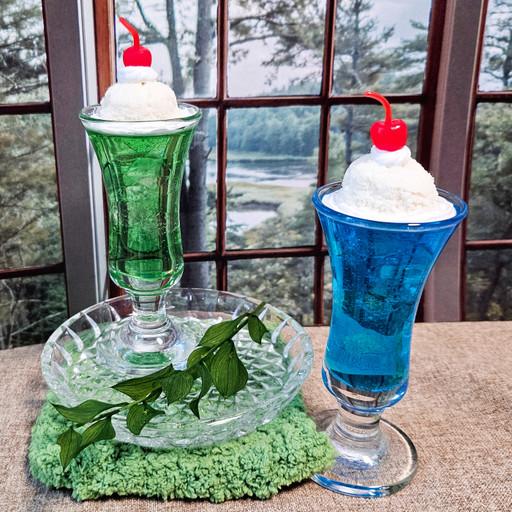 메론 크림 소다🌱소품
