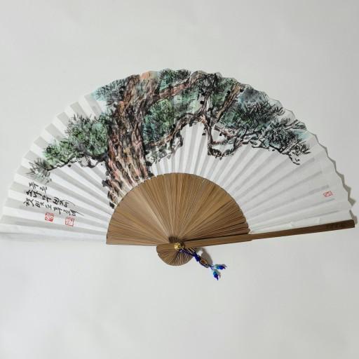 고급스런 기본 한지부채 대형 5종 특별한 외국인선물