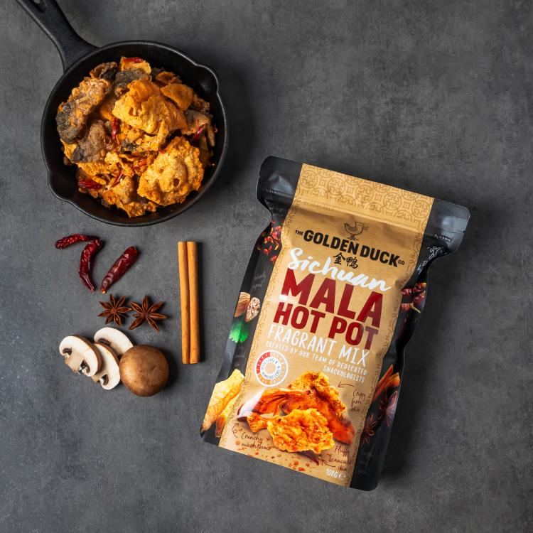 [골든덕] 마라 훠궈맛 스낵 믹스 108g