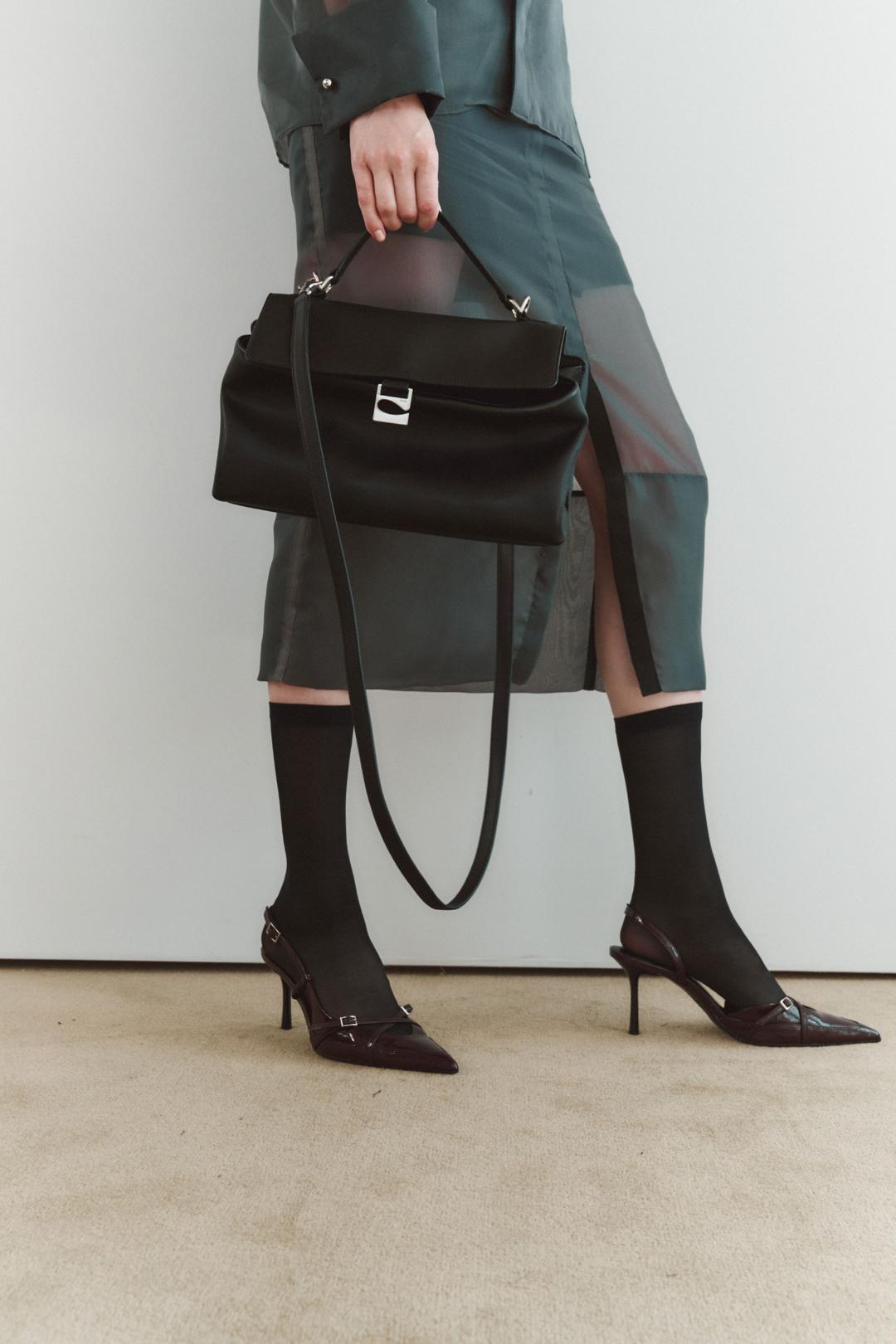 [10/11예약배송] Heritage bag_Black