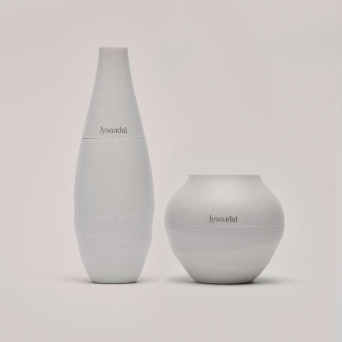 지샌달 세라믹 슬릭 세트 (세럼+크림)