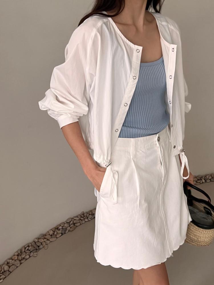 셔츠 볼레로/ 스트링 볼레로 점퍼 가벼운여름아우터로 추천