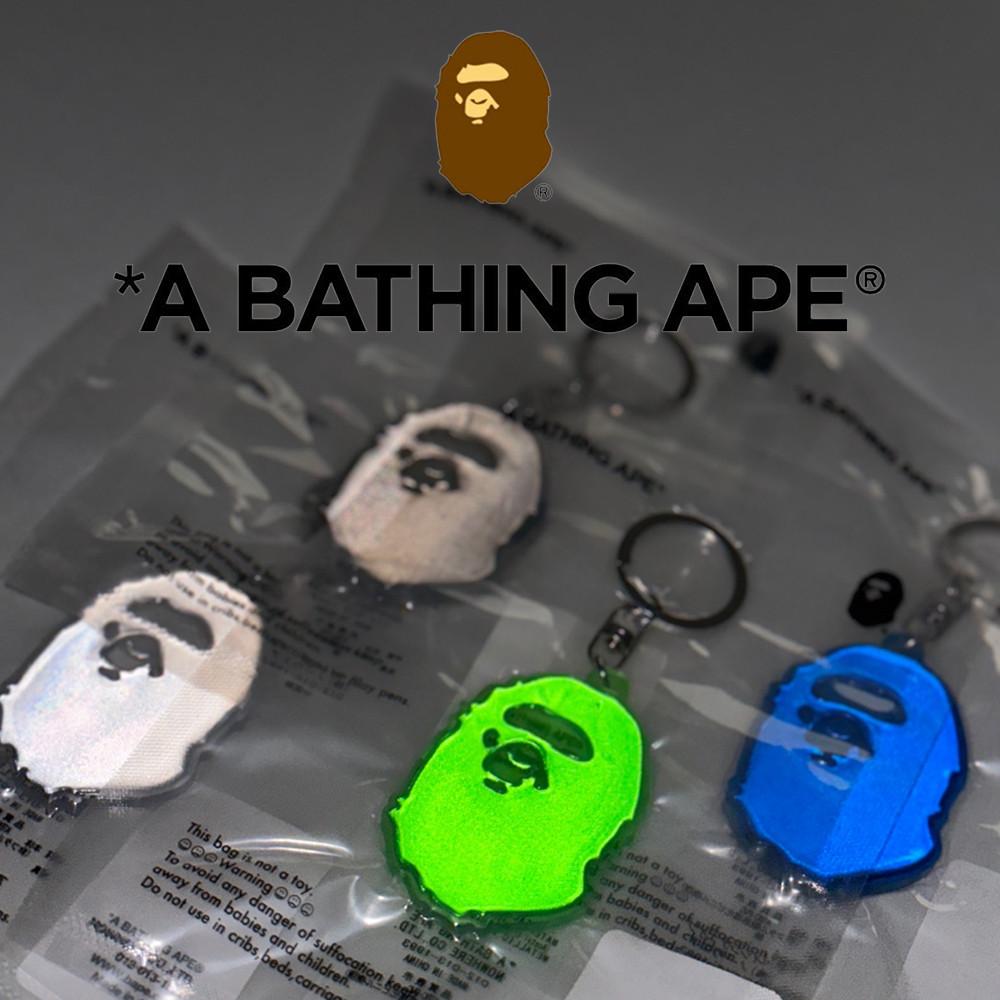 베이프 키링 에이프 열쇠고리 코인 케이스 동전 지갑 BAPE APE KEYCHAIN