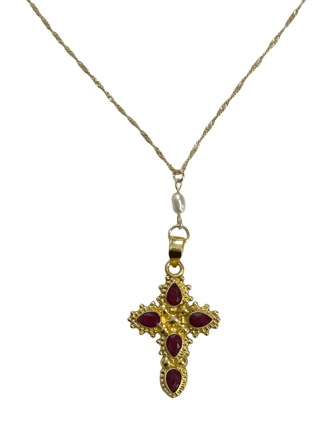 Garnet Necklace — Aphrodites Doll