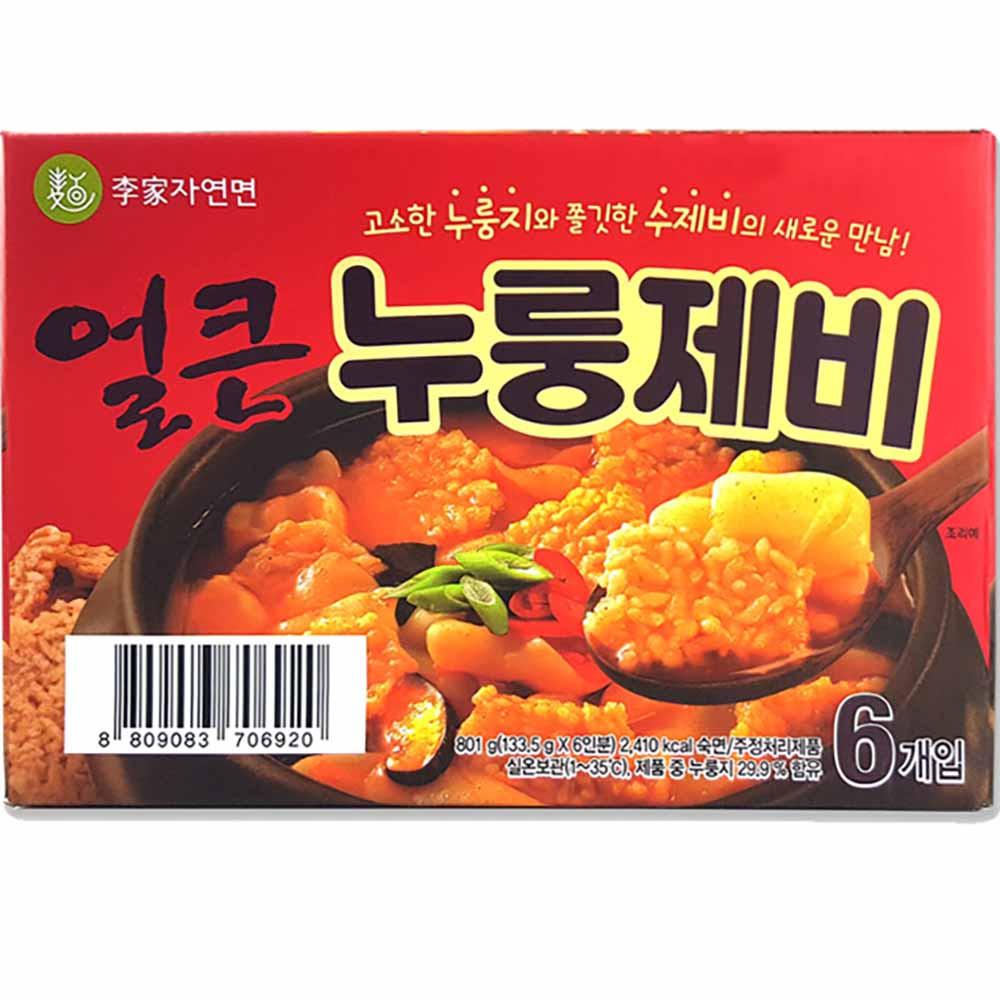 이가자연면 얼큰 누룽제비 6입 코스트코 : umarket