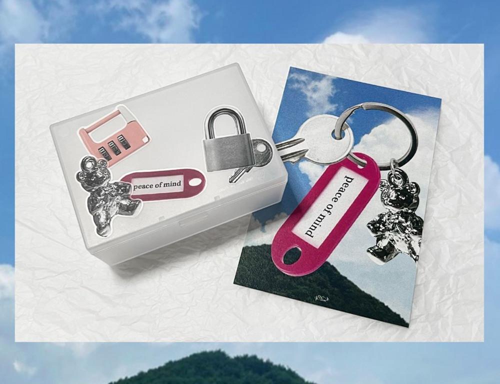 [티엘씨룸] key of peace 엽서, 스티커 팩