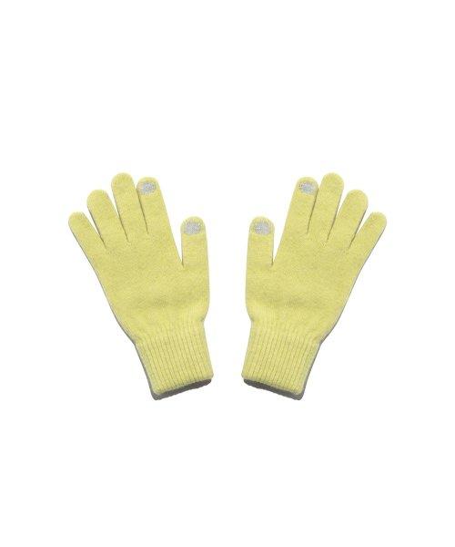 ONE TONE WOOL GLOVES [NEON]