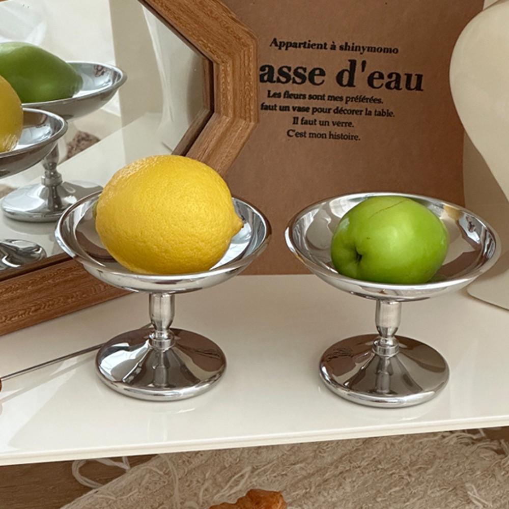 오브젠탈 스테인리스 디저트 푸딩 접시