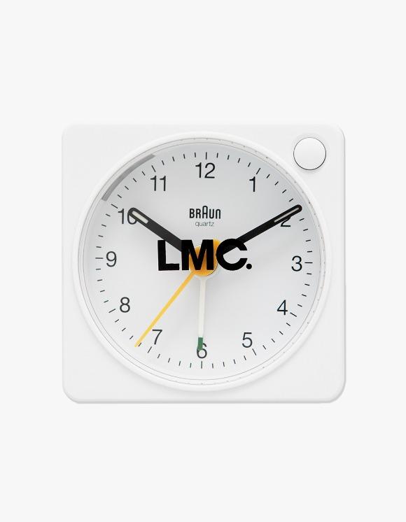 LMC X BRAUN TABLE CLOCK (BC02) white